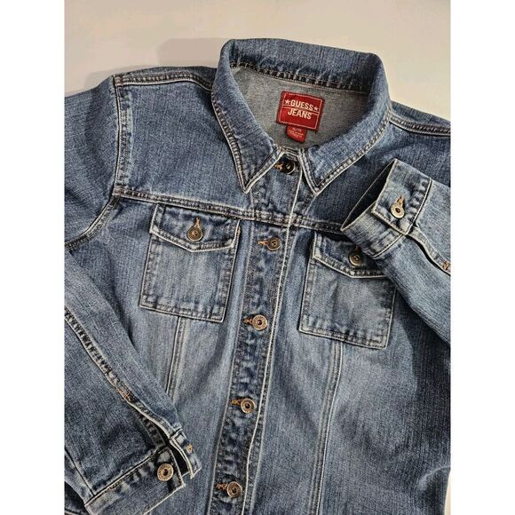 Guess Women's Denim Jacket XL - Picture 1 of 12